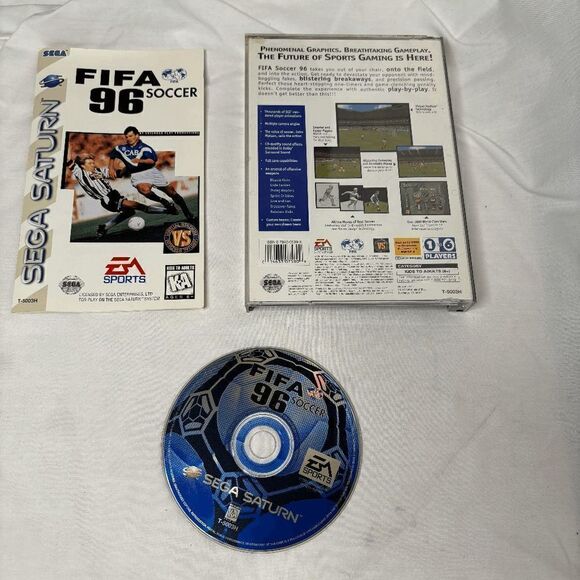 FIFA Soccer 96 (Sega Saturn, 1996) complete in box Minst Disc! - Picture 1 of 9